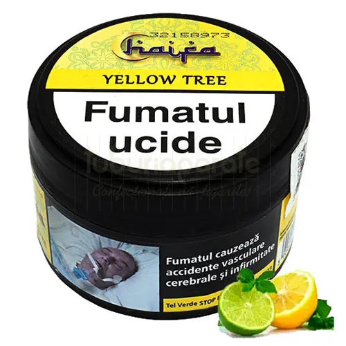 tutun de narghilea haifa yellow tree 50g