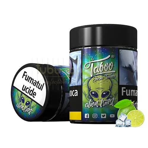 tutun de narghilea taboo alien twist limeta inghetata 50g